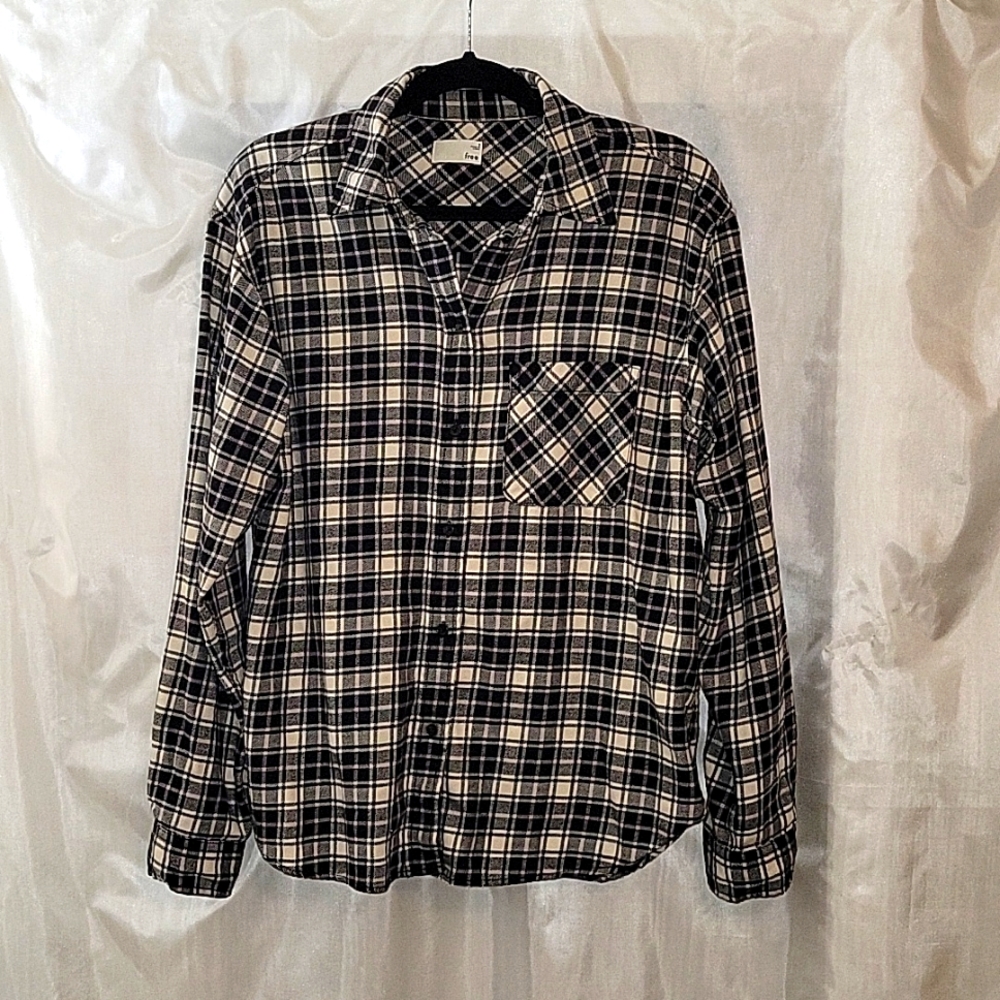 Wilfred Free plaid flannel